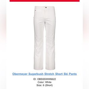 Obermeyer Womens Ski Pants - 6 Short - Never Worn